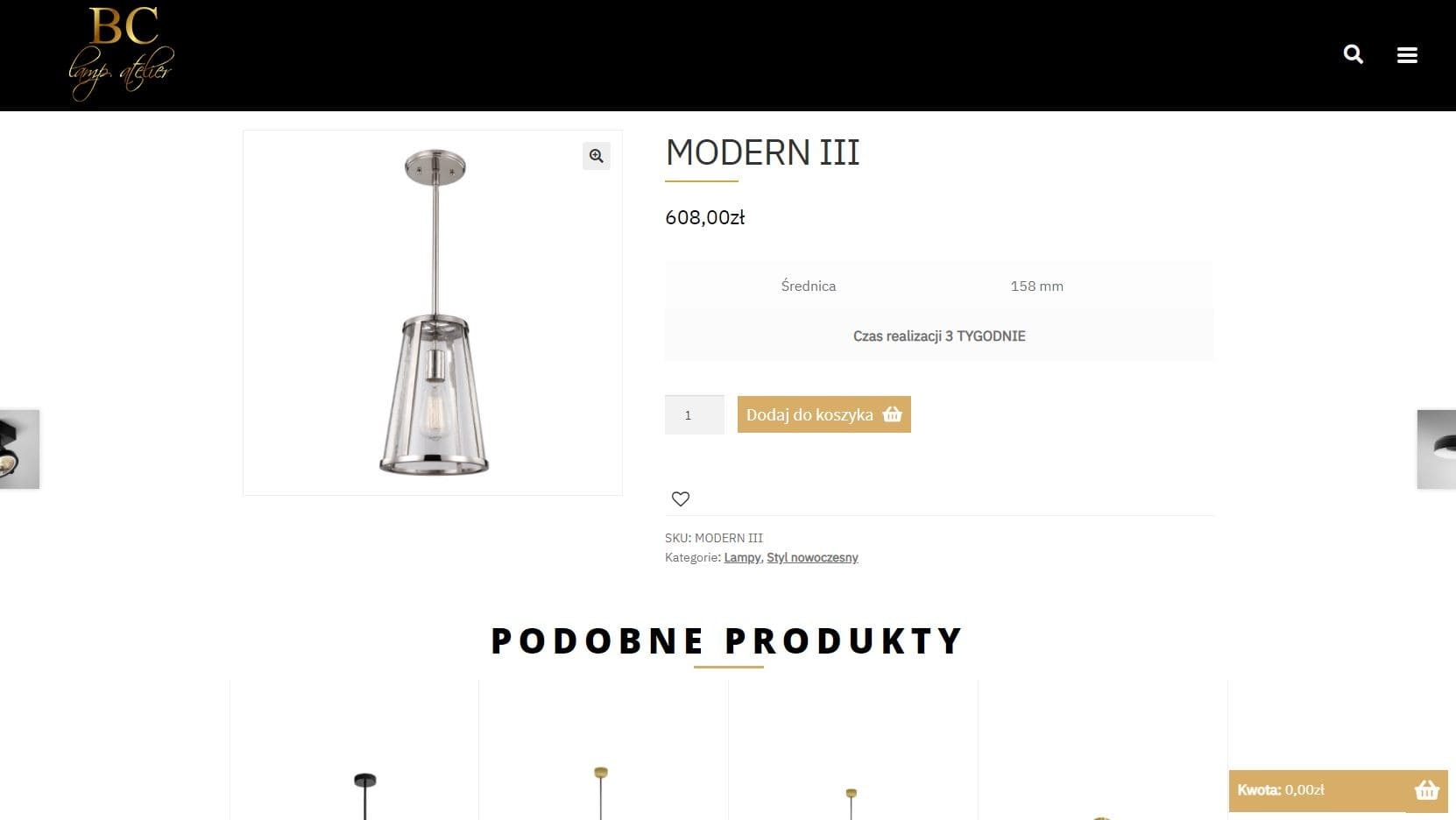 online shop implementation